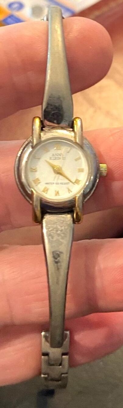 Women's 20mm Two Tone Anne Klein Watch, WR 30M